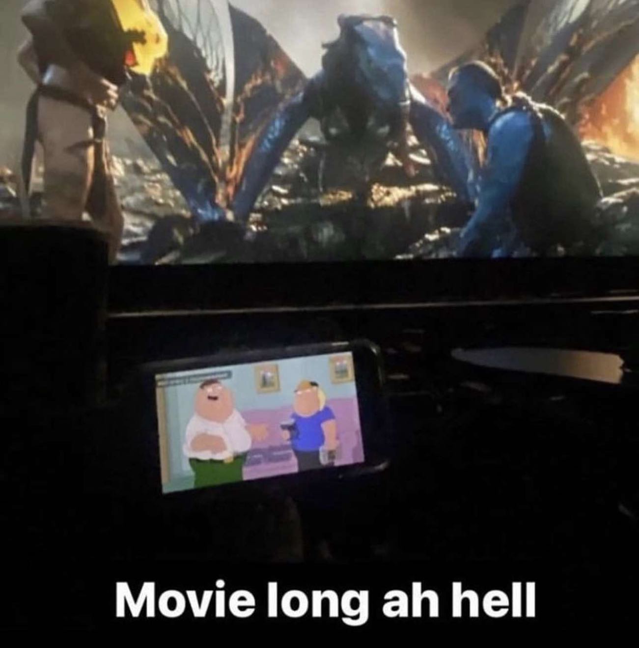 Overstimulation in the cinema